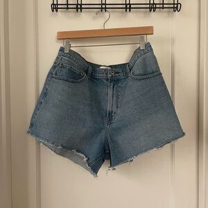 Abercrombie & Fitch the 90’s Relaxed Cutoff Short High Rise